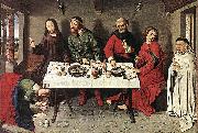 Dieric Bouts Christ in the House of Simon oil